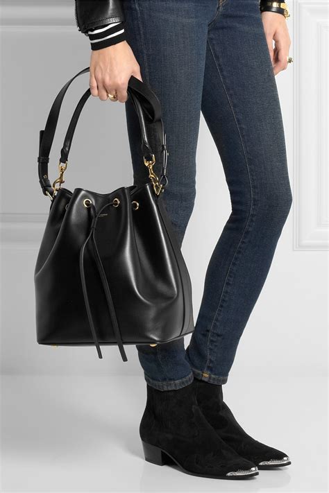 ysl emmanuelle bucket bag|Saint Laurent Emmanuelle Bucket Bag .